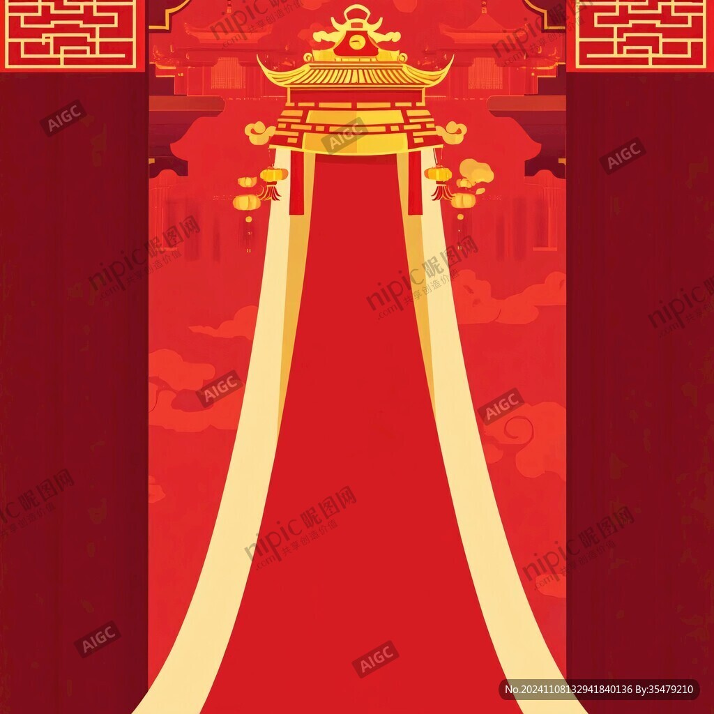 古代婚禮背景