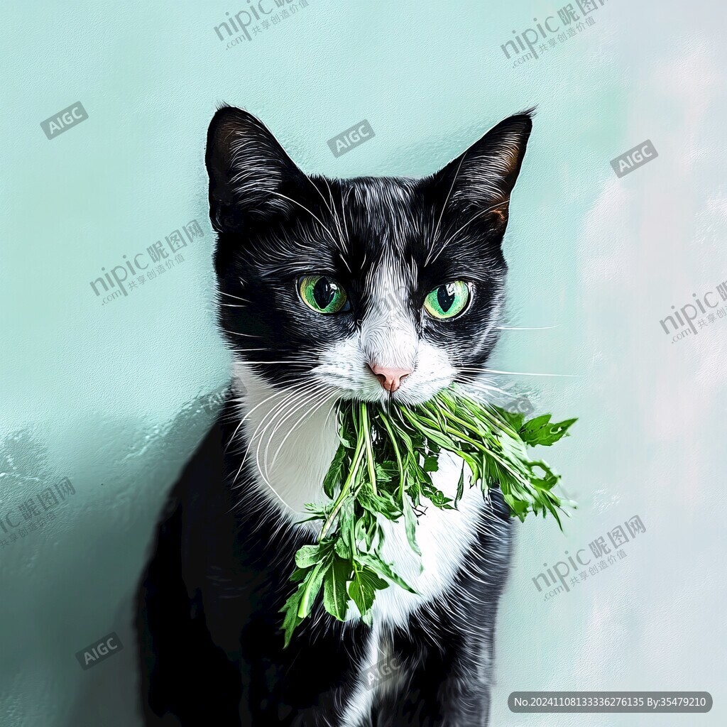 黑白相間貓