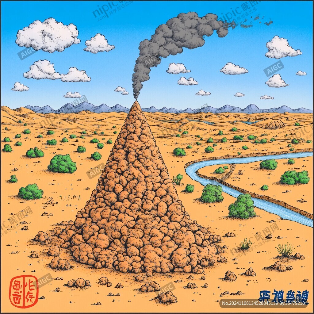 昆侖塔插畫