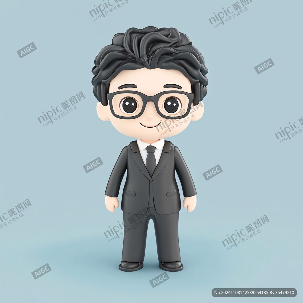 公司高管卡通形象設(shè)計(jì)