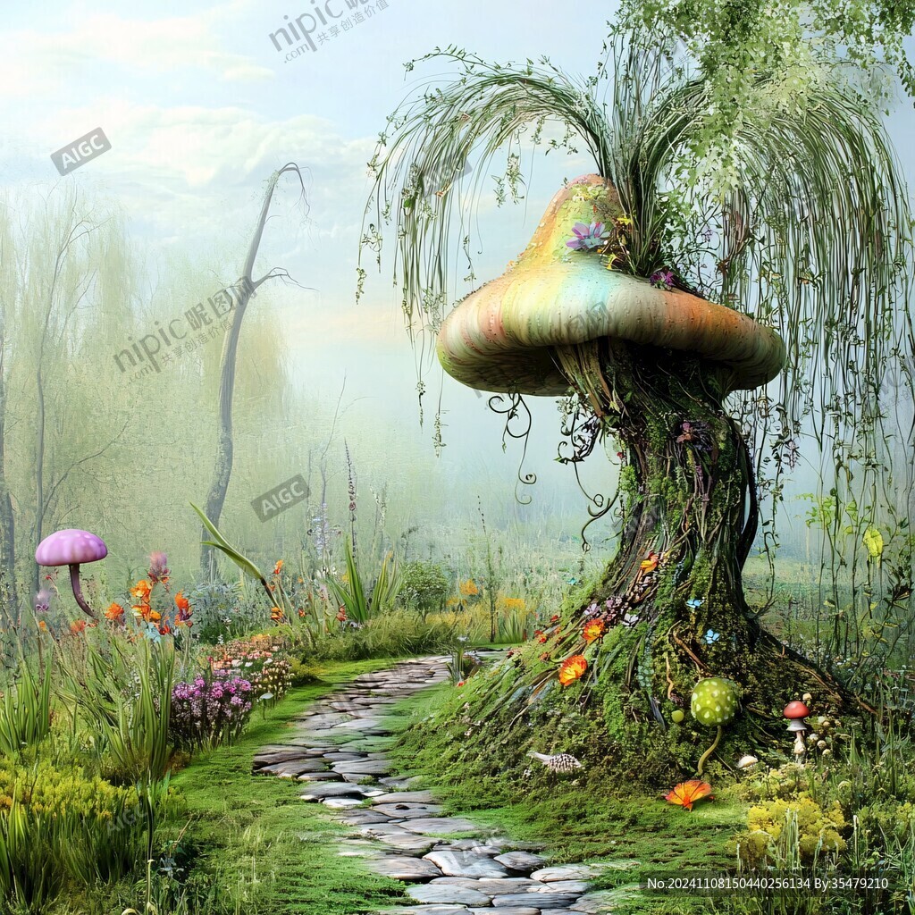 夢幻森林效果圖