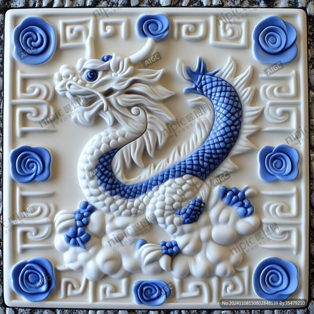 3d彩磚彩雕圖