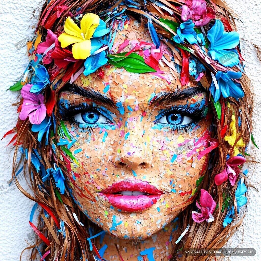 彩繪花臉