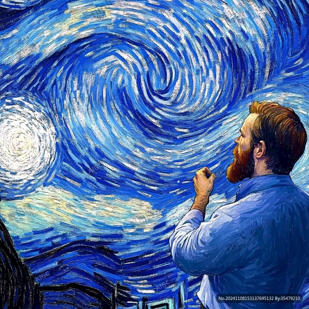 仰望星河的人