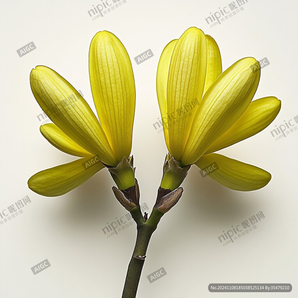 黃花菜插畫
