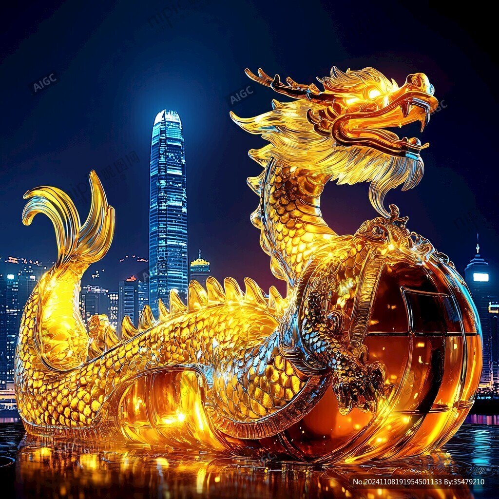 金龍鬧海