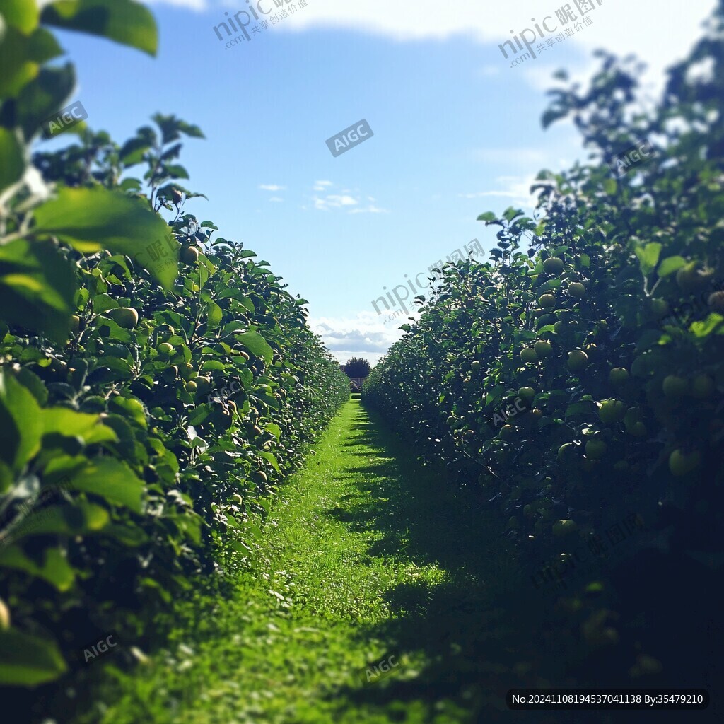 綠色蘋果園