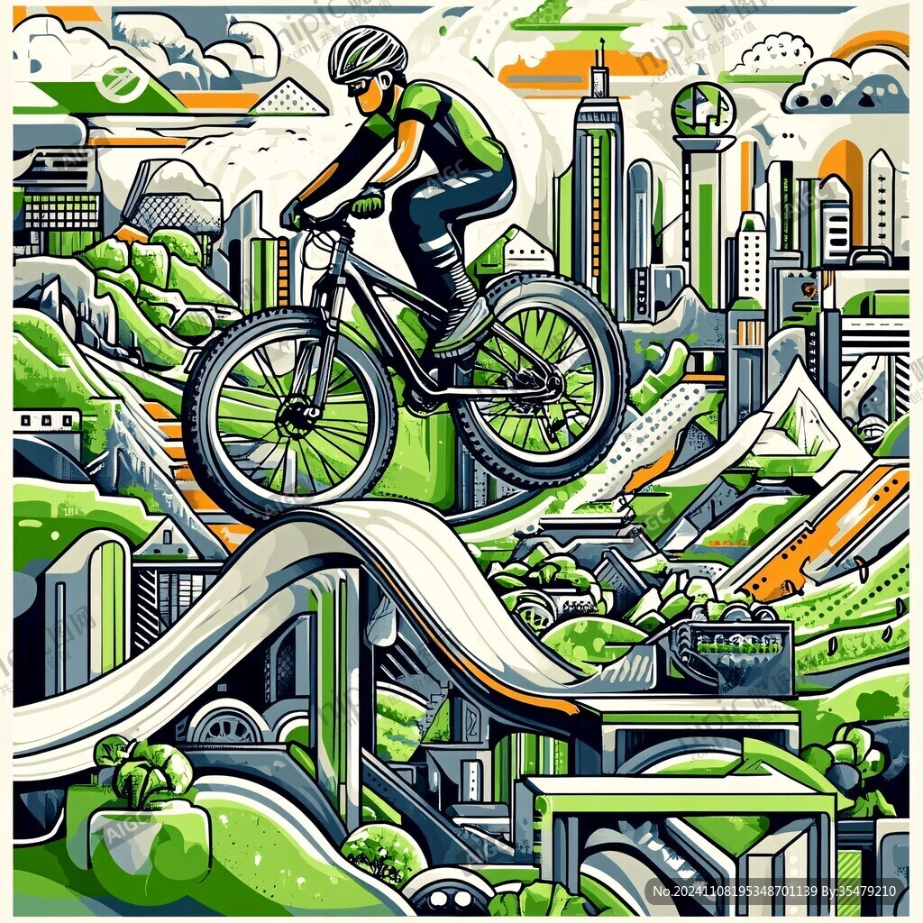 城市包裝插畫