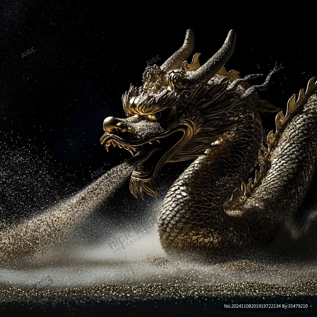 大氣中國龍
