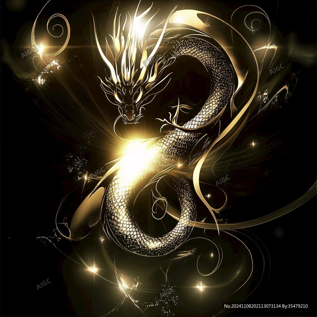 金色龍紋金龍蒼龍青龍