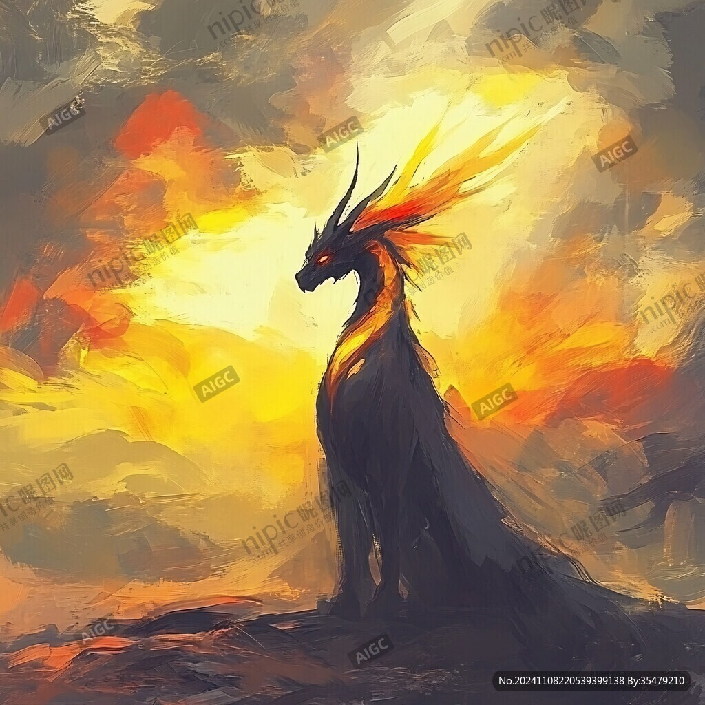 板繪龍