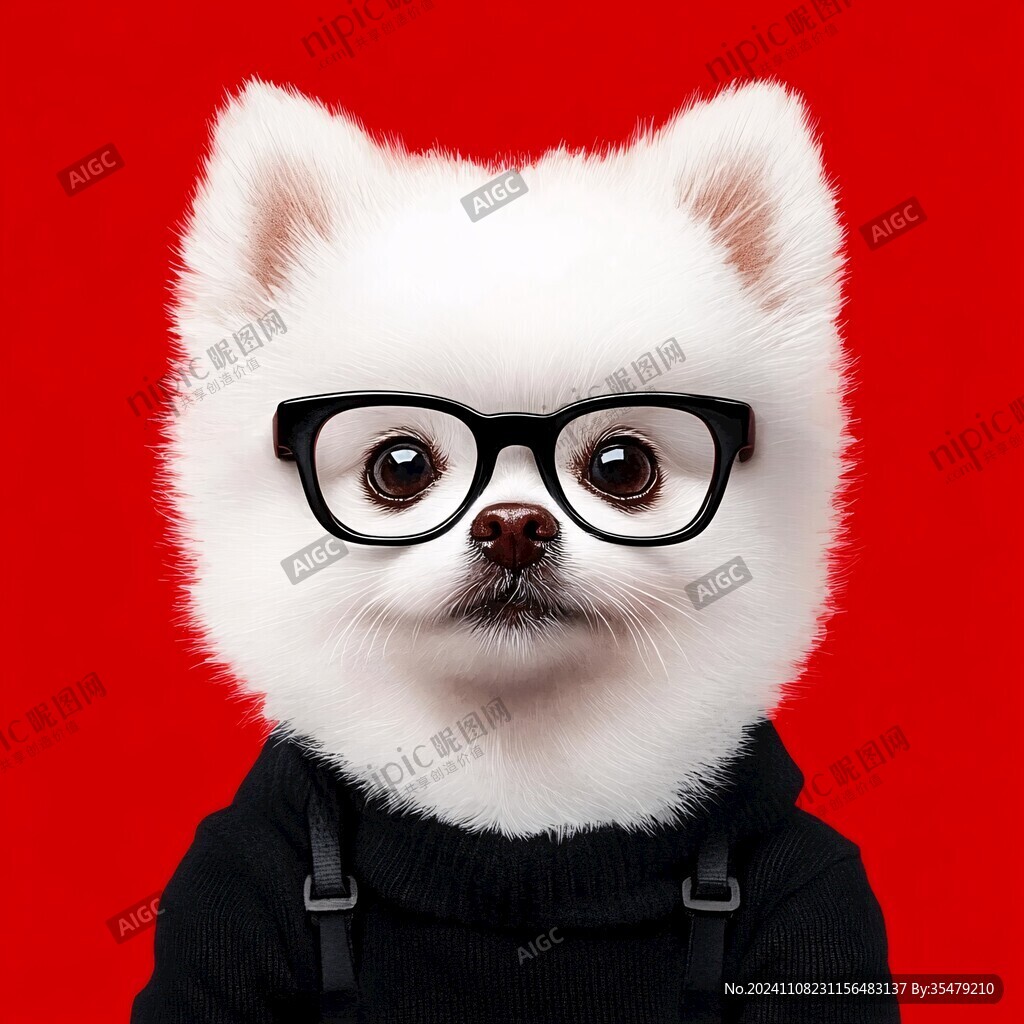 戴眼鏡的動物