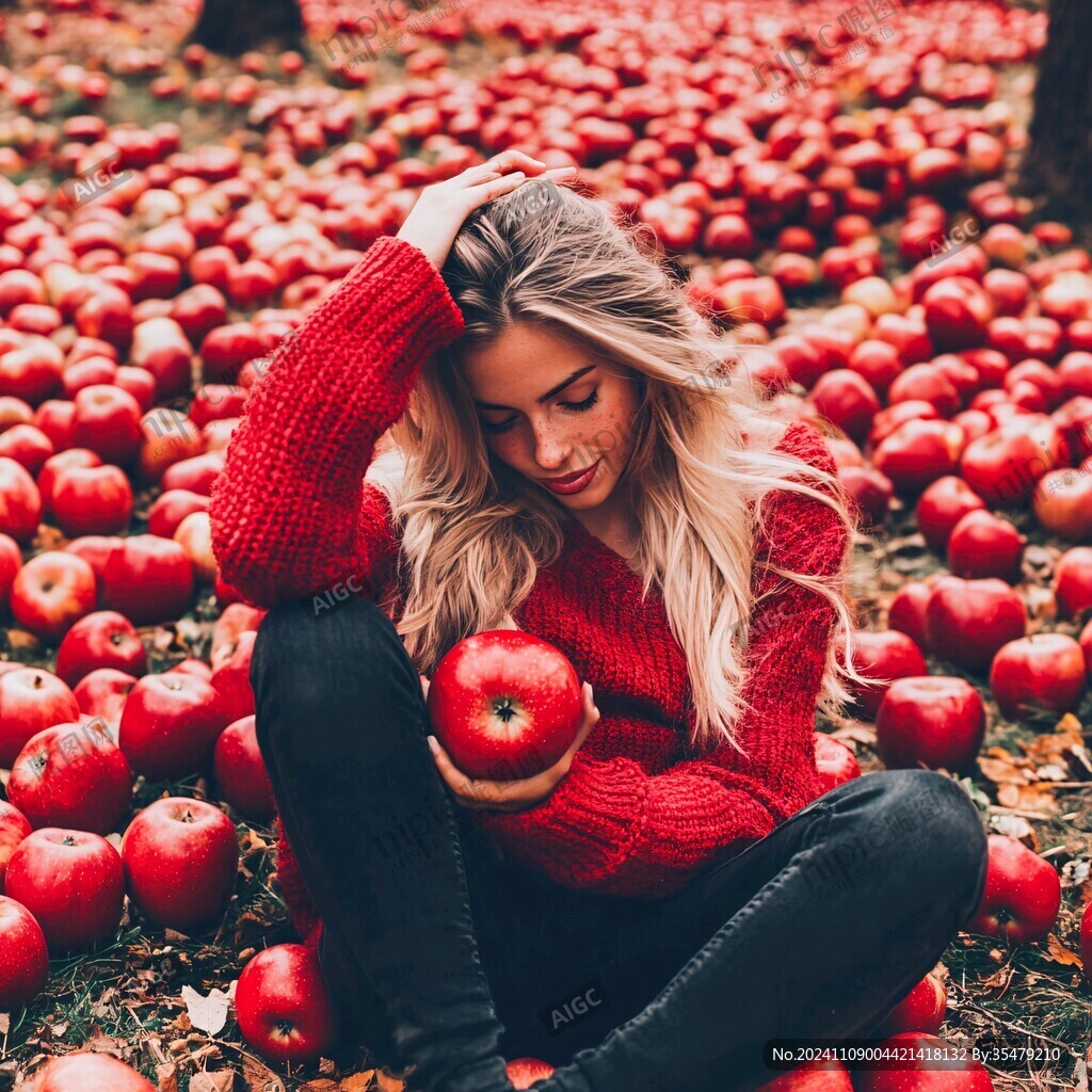 紅蘋果美人