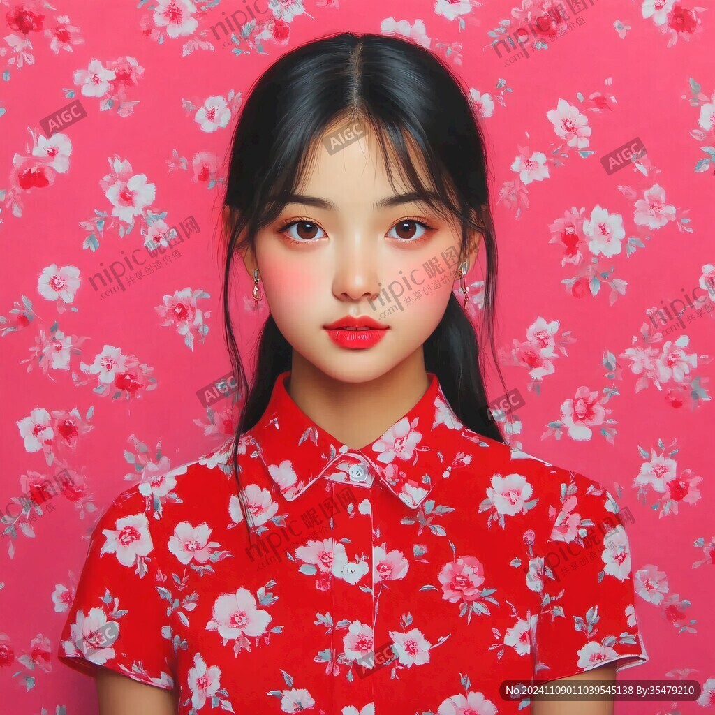 紅色系復古