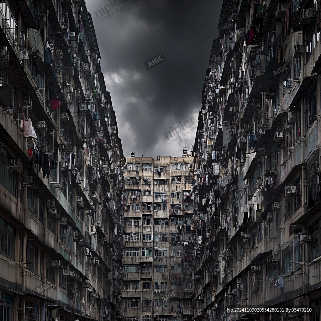 密集的房屋