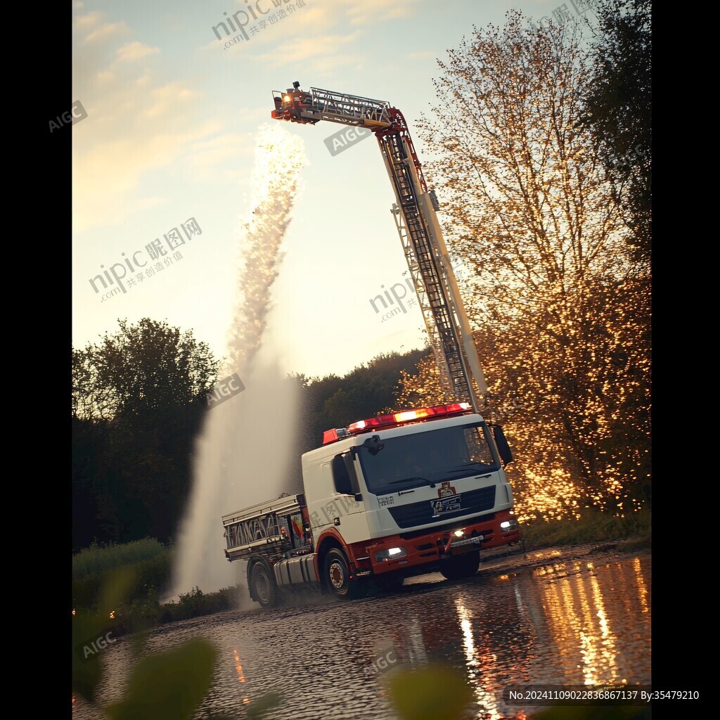 登高消防車