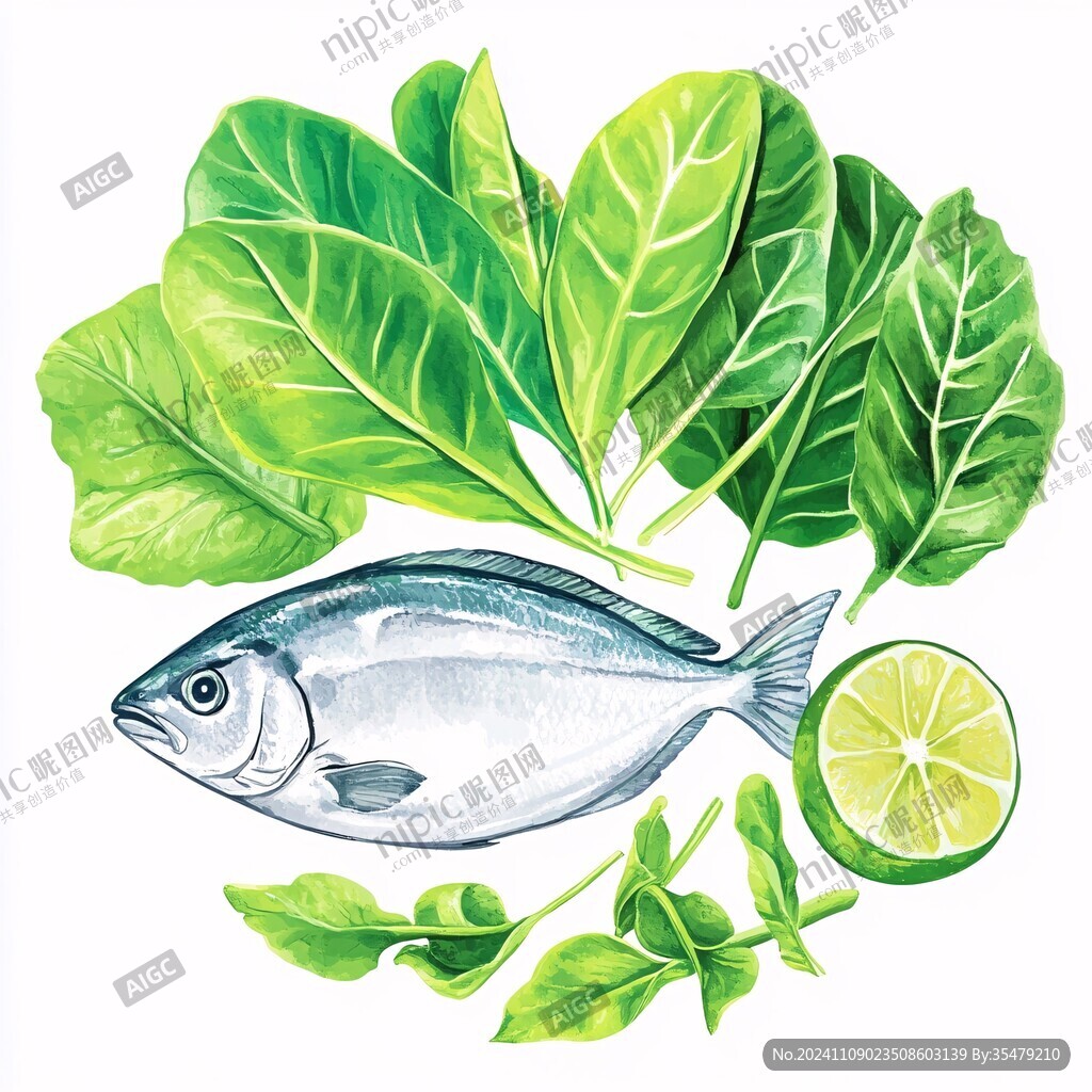 手繪檸檬魚