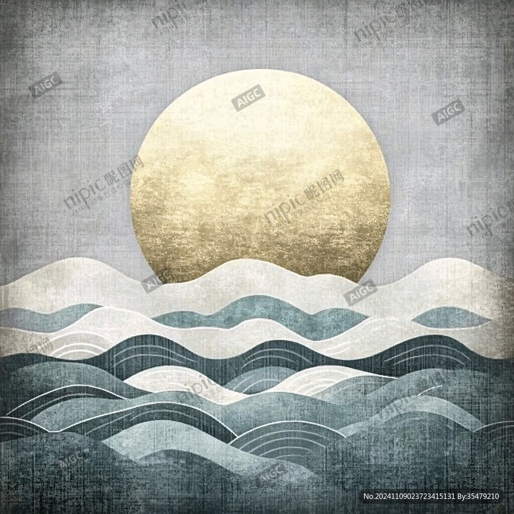 海浪浮世繪