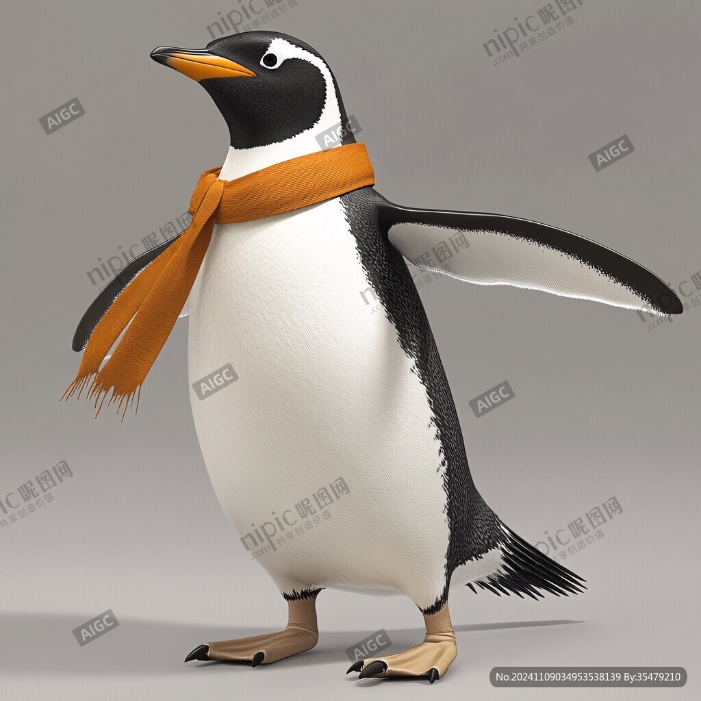 企鵝動物形象設計