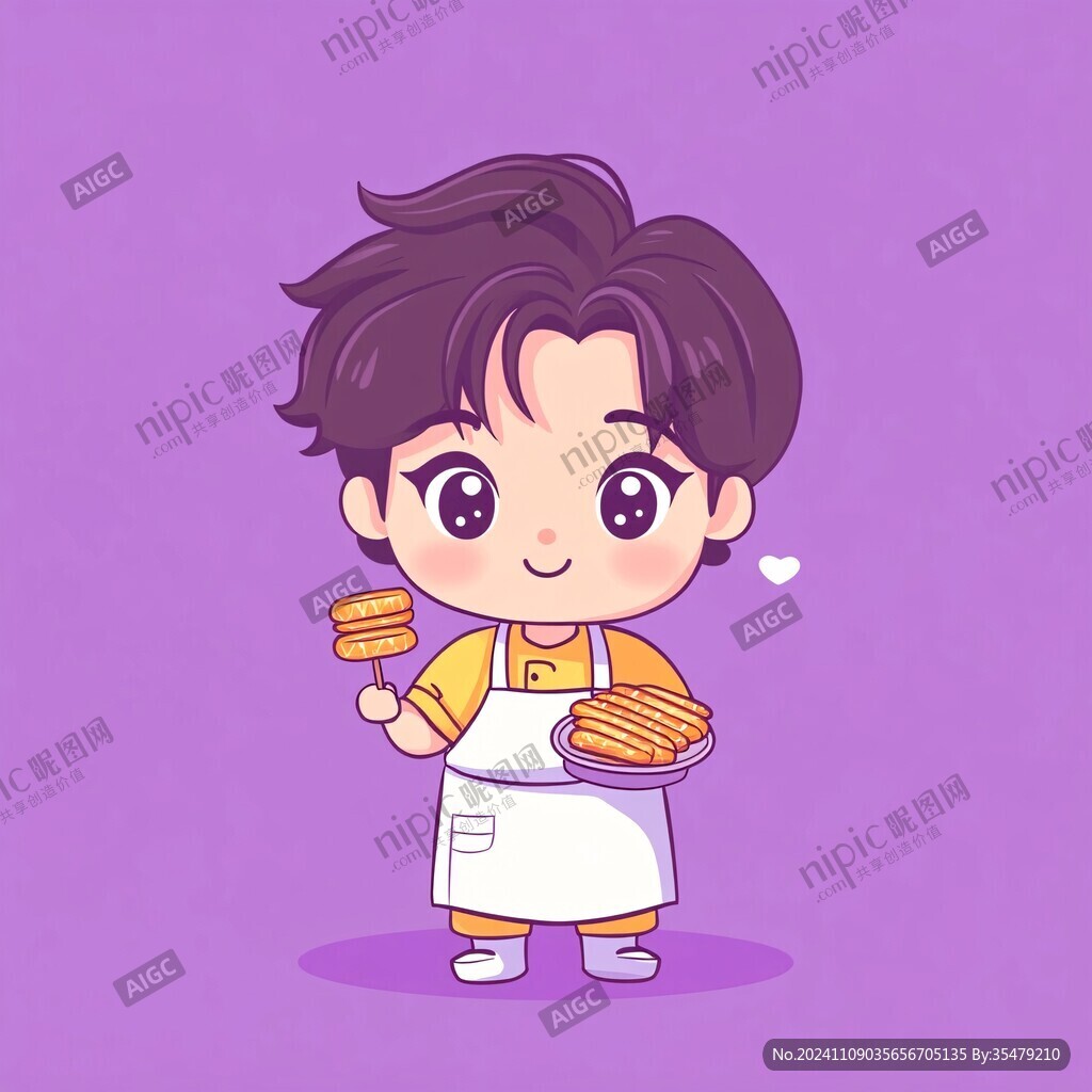 漢堡卡通擬人形象