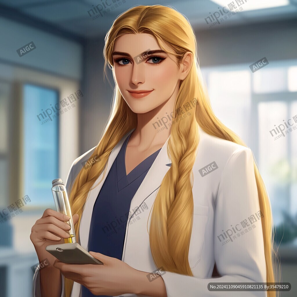 女博士插畫