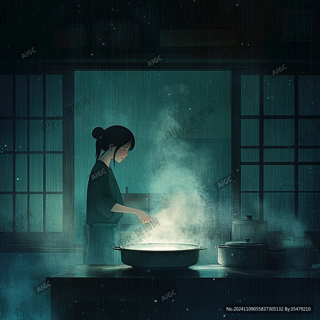 熬制插畫