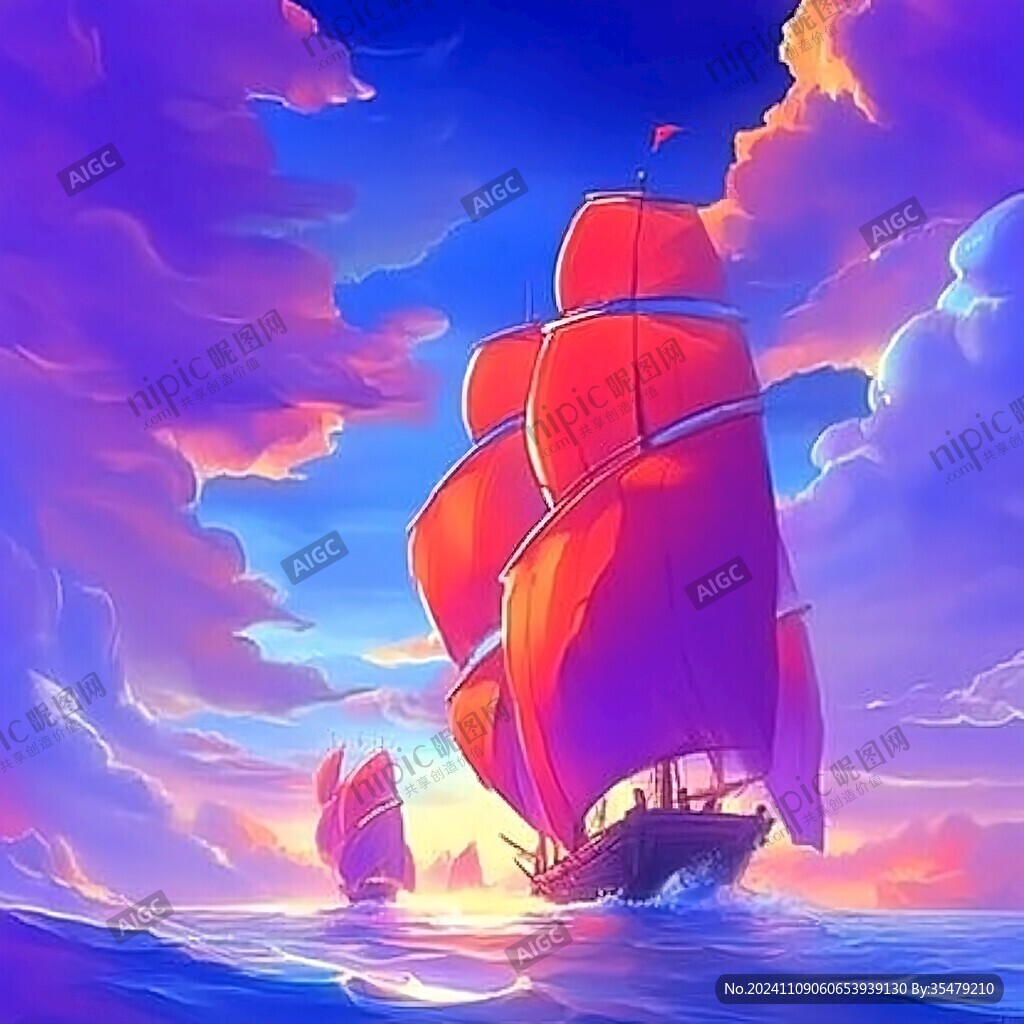 揚(yáng)帆起航夢(mèng)想起航背景