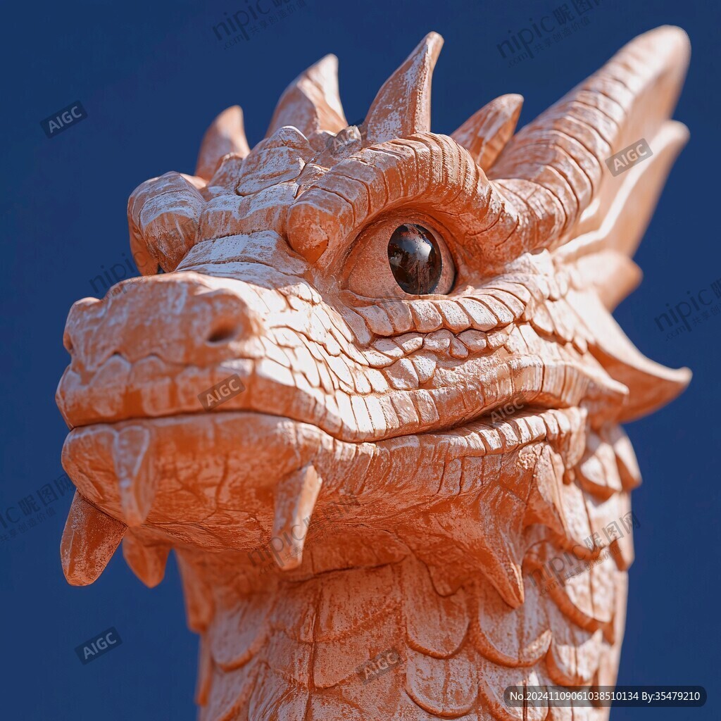正面龍