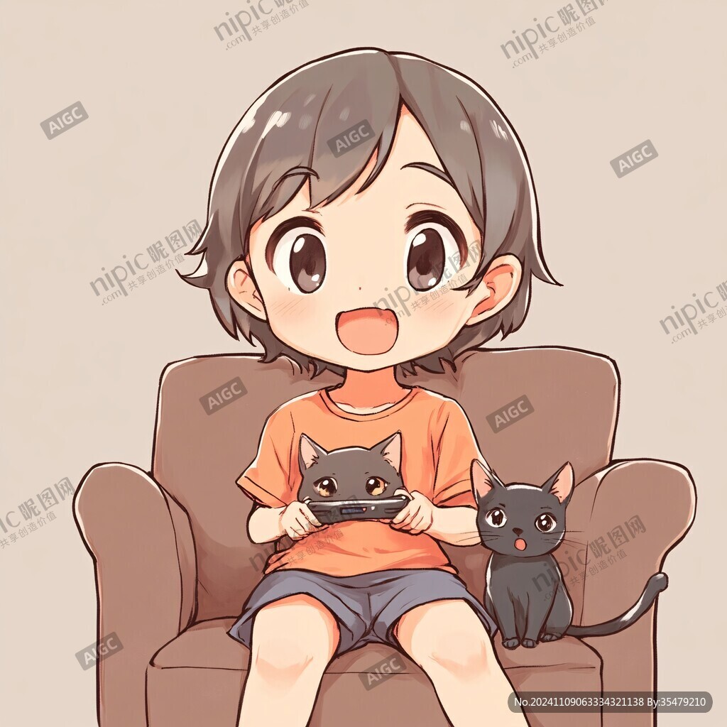 貓咪擬人形象