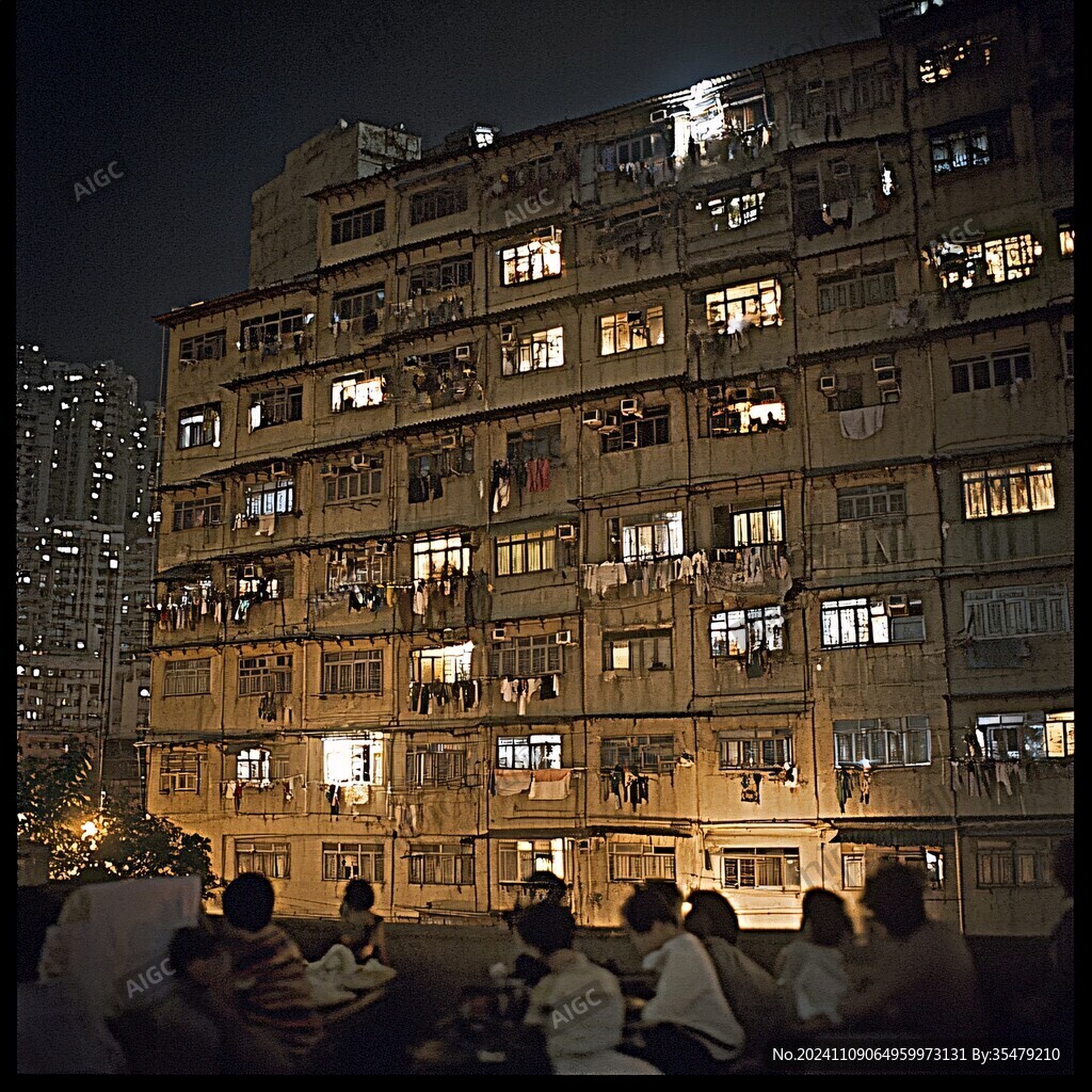 出租樓夜晚