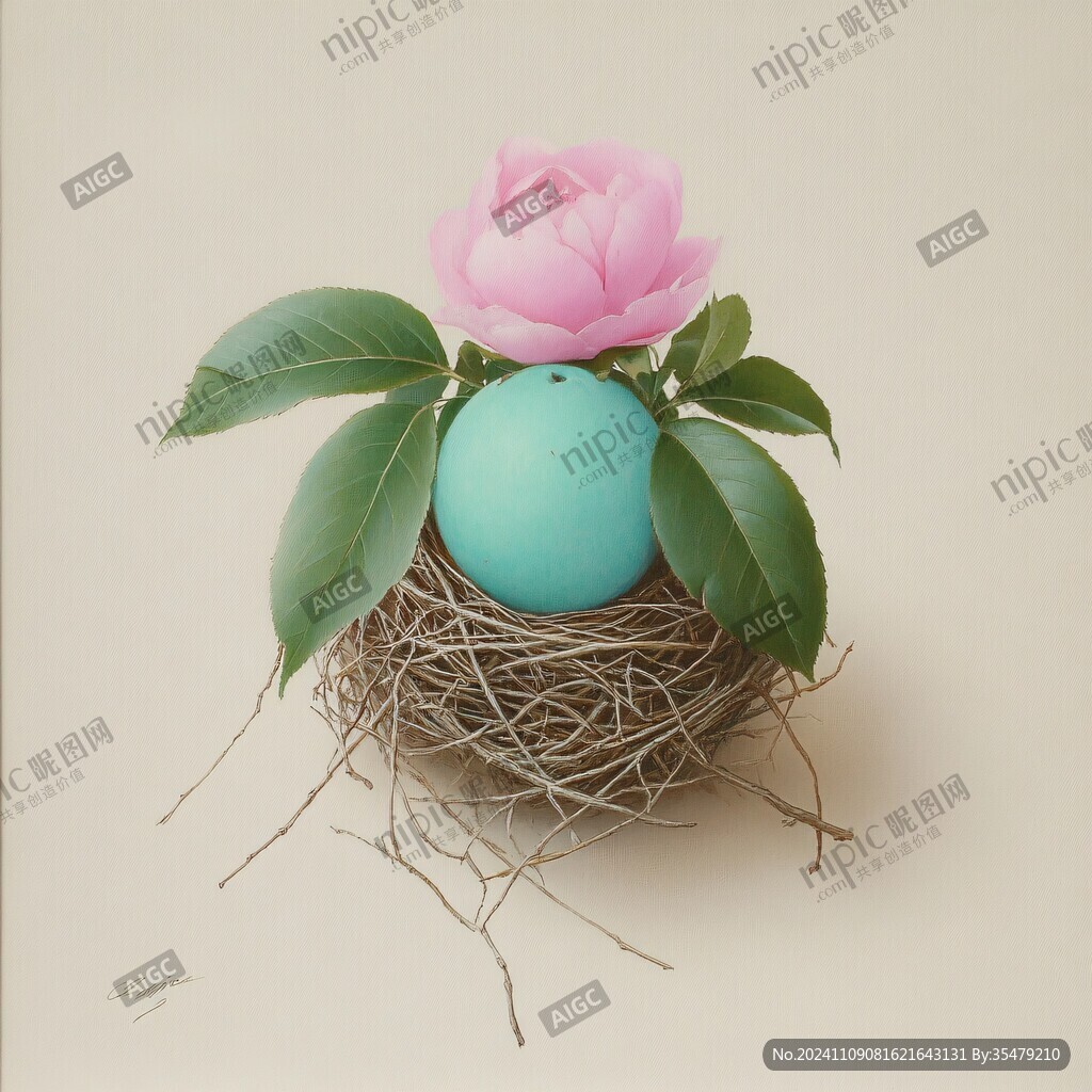 蛋殼鮮花