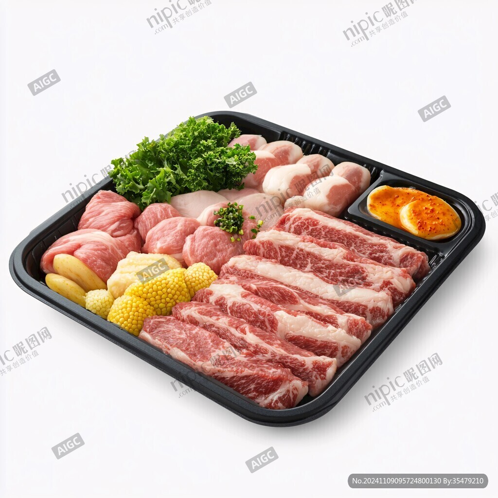 肥牛套餐盒飯