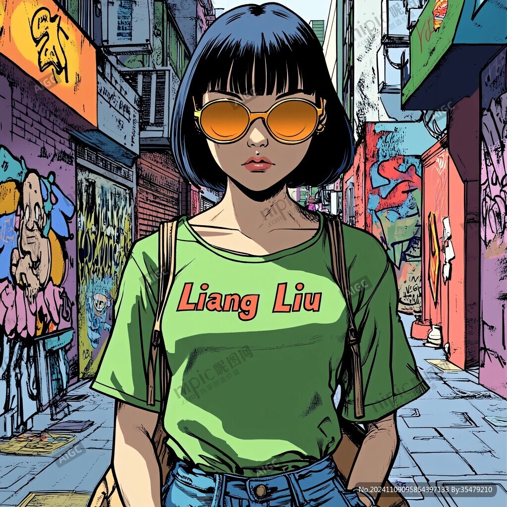 港風(fēng)插畫