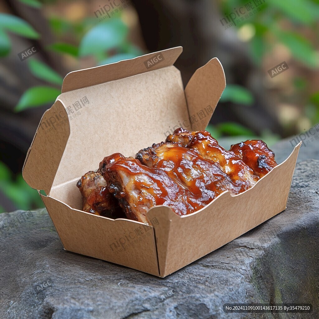 牛皮紙外賣盒飯