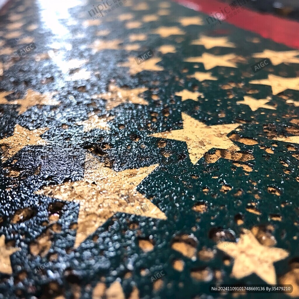 燙金光星