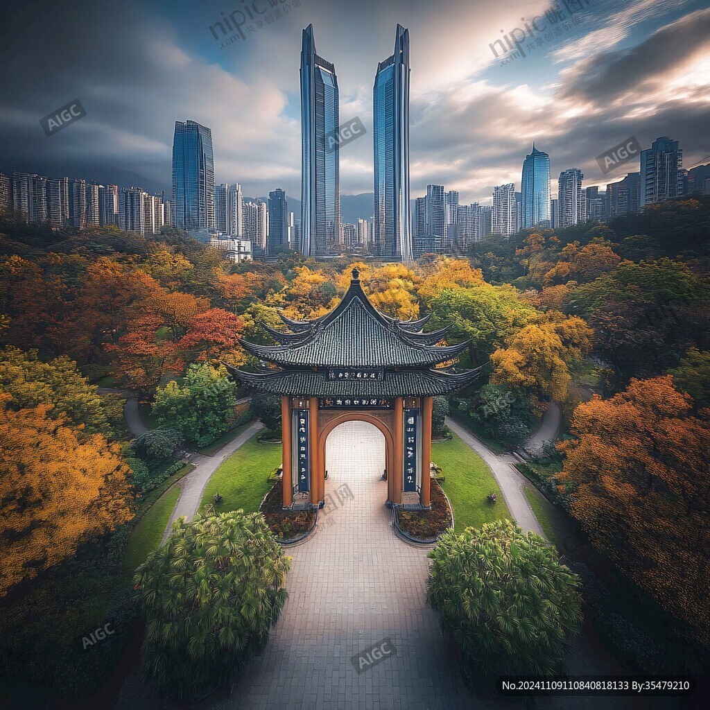 金陵碑亭