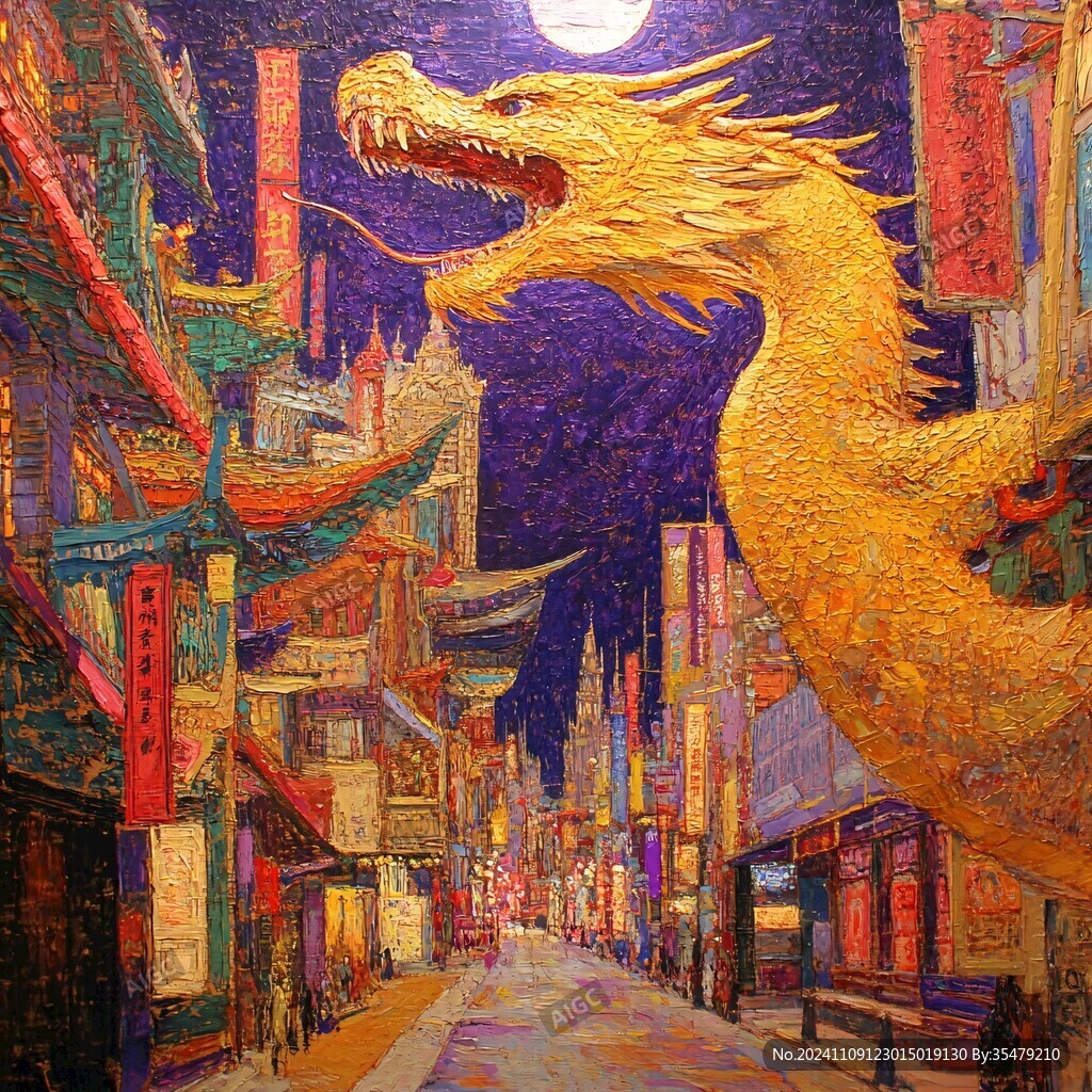 金龍壁畫