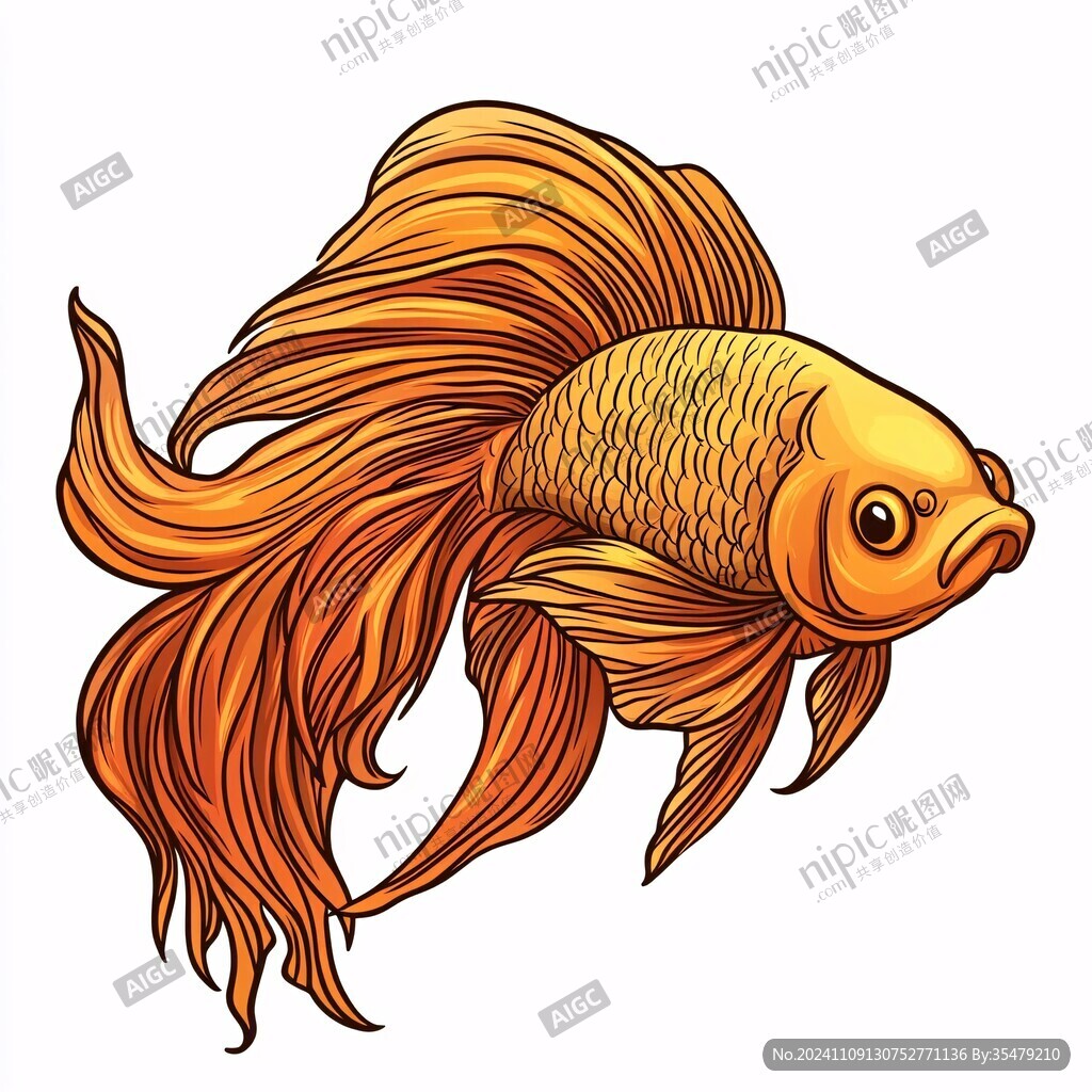 創(chuàng)意手繪金魚