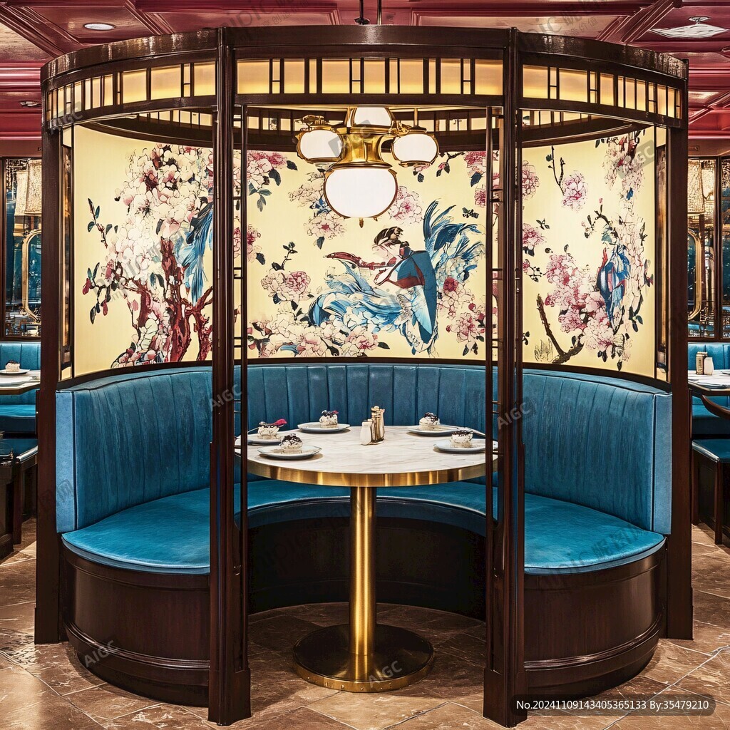 餐飲屏風設計