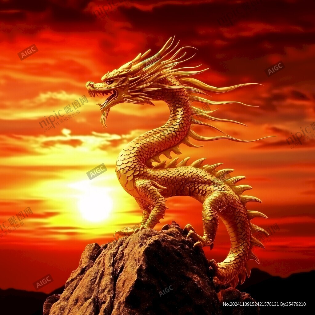 大氣中國龍