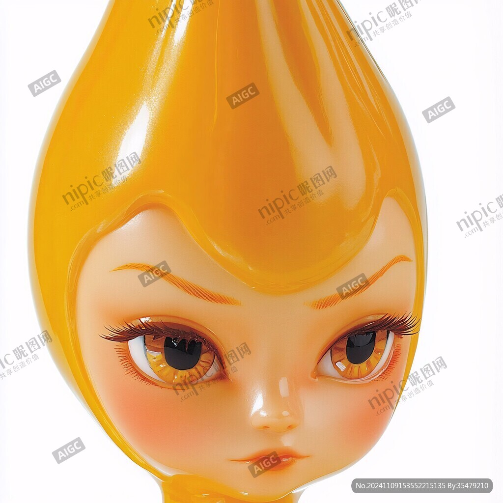 橙色芭比
