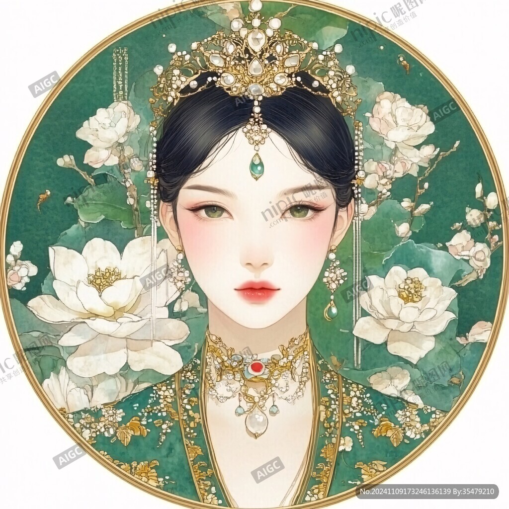 宮廷風(fēng)插畫