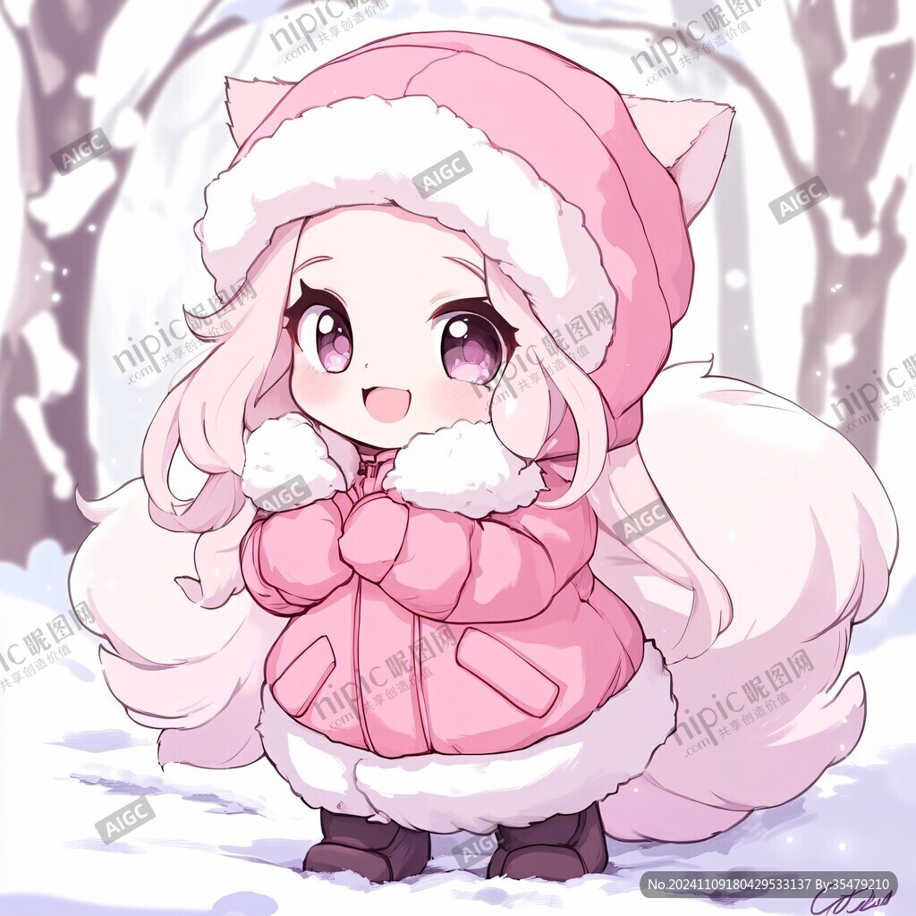 q版雪狐