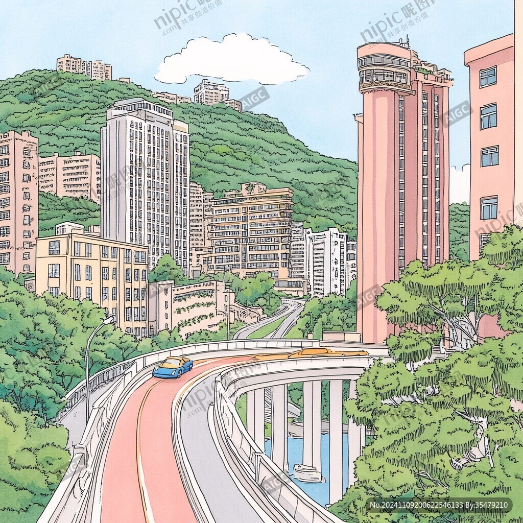 鳳崗插畫