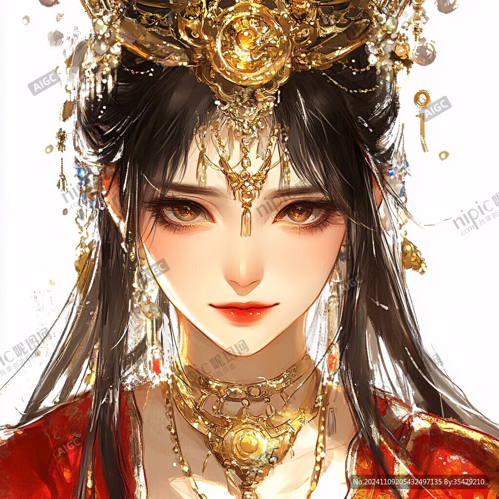 國(guó)風(fēng)女性頭像
