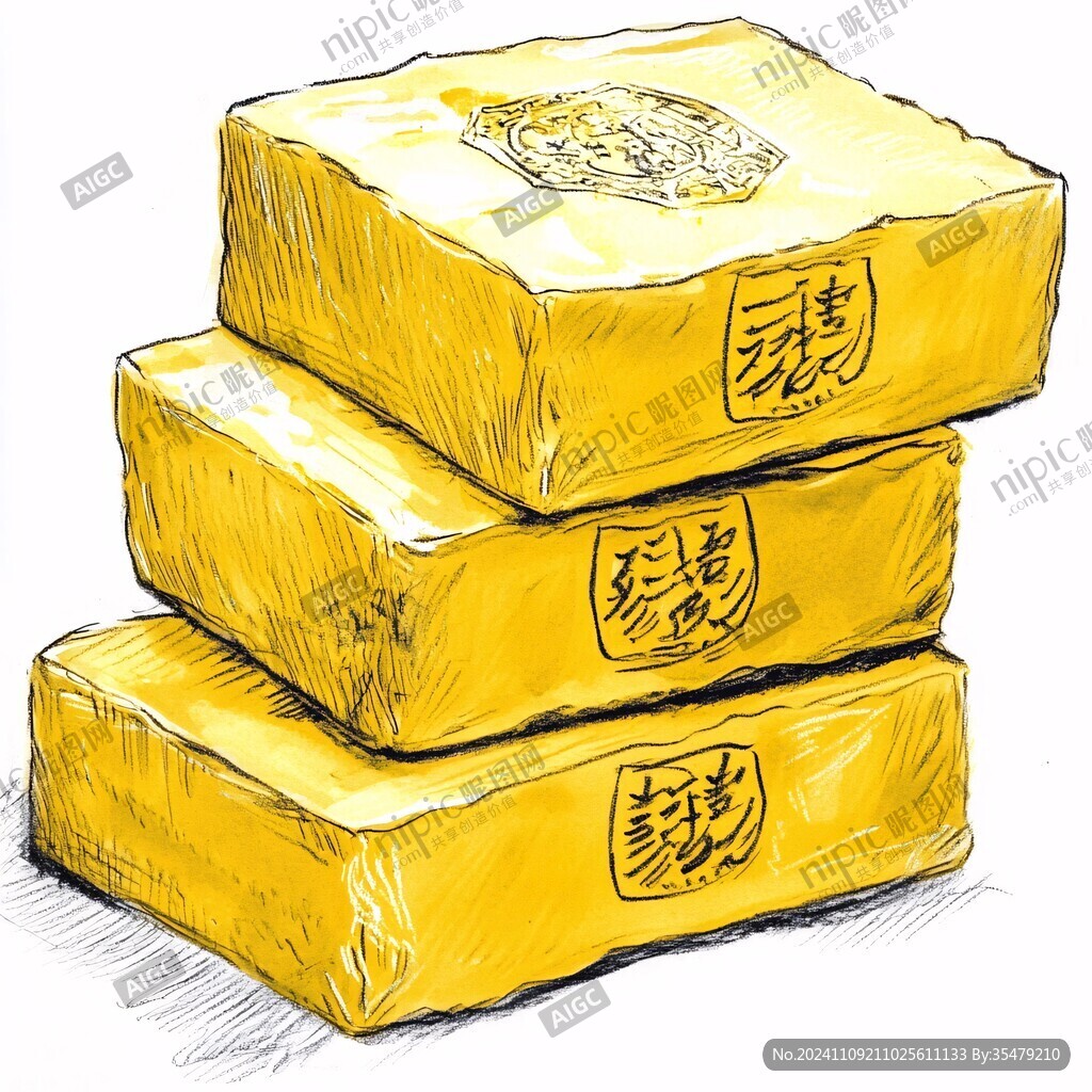 金元寶手繪
