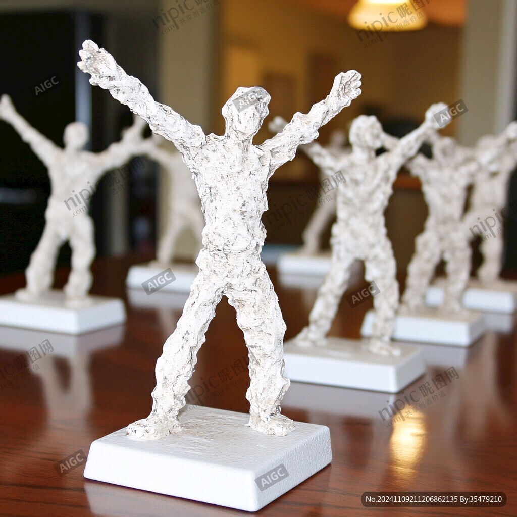 運(yùn)動(dòng)人物擺件