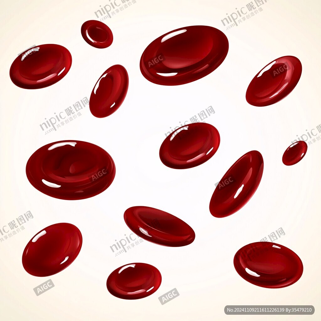 正常的紅細(xì)胞