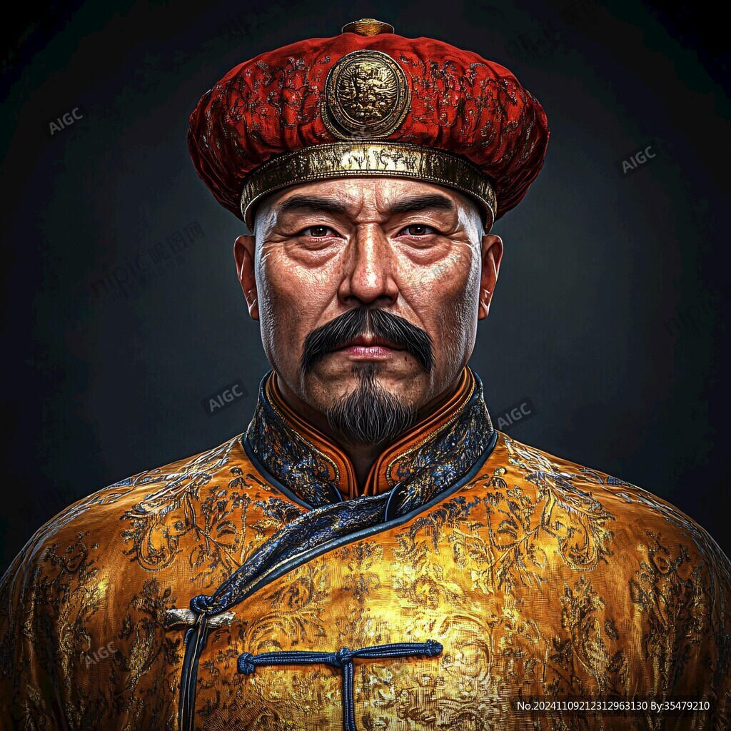 清朝人模型