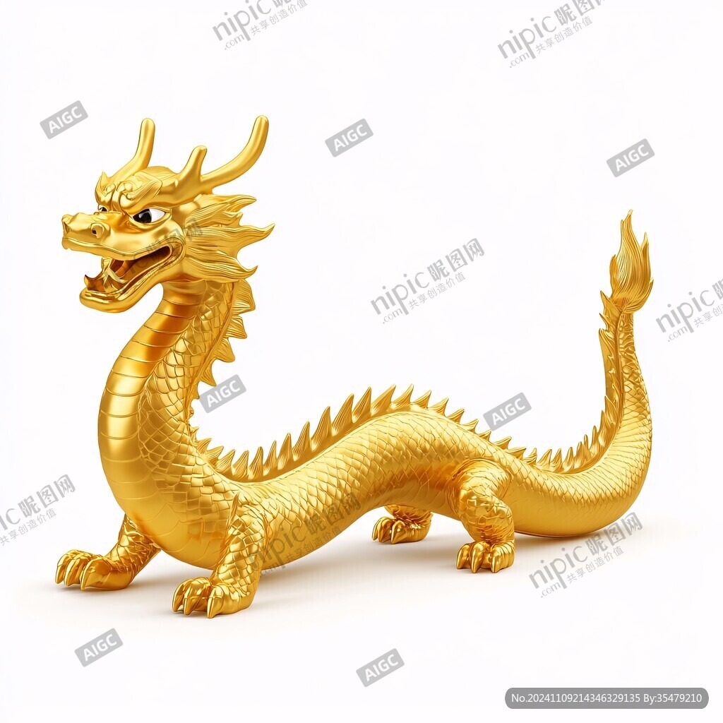 金色龍紋金龍蒼龍青龍